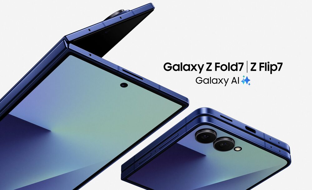 Samsung presenta Galaxy Z Fold 7 y Z Flip 7 con bisagras más delgadas y pantalla mejorada