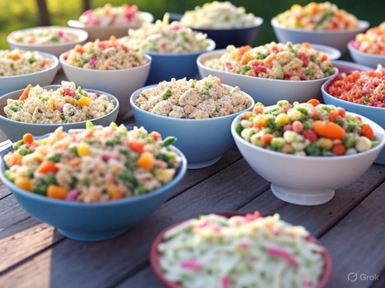 Sorprende en tus fiestas con estas tres ensaladas frías imperdibles