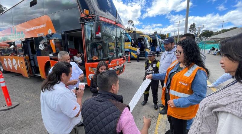 Supervisan cobros y horarios en salidas interprovinciales desde Carcelén
