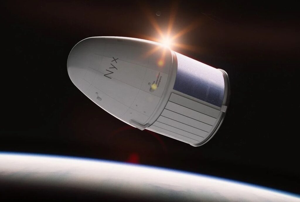 Una cápsula espacial con restos humanos se estrella en el océano Pacífico