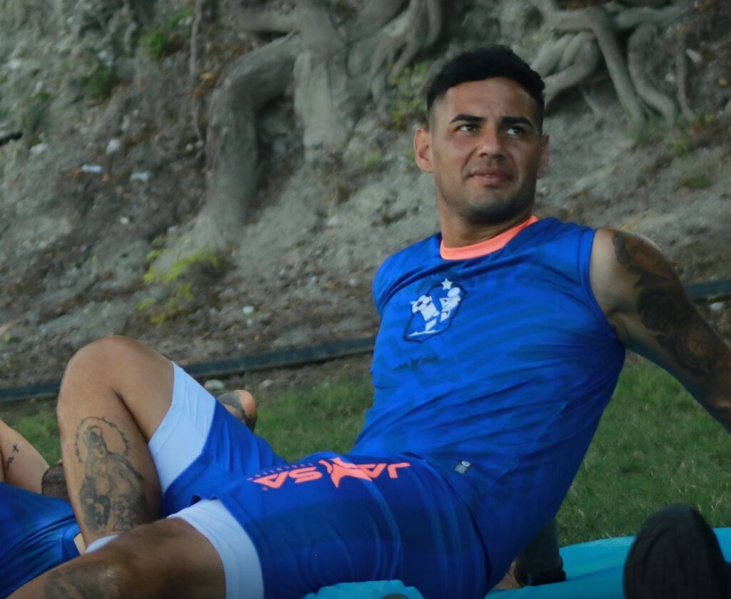 Marcos Acosta, jugador del Manta.