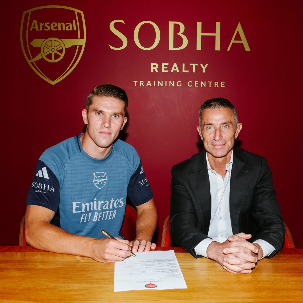 Viktor Gyökeres es nuevo jugador del Arsenal.
