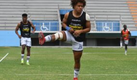 Erick Mendoza, jugador de Delfín SC.