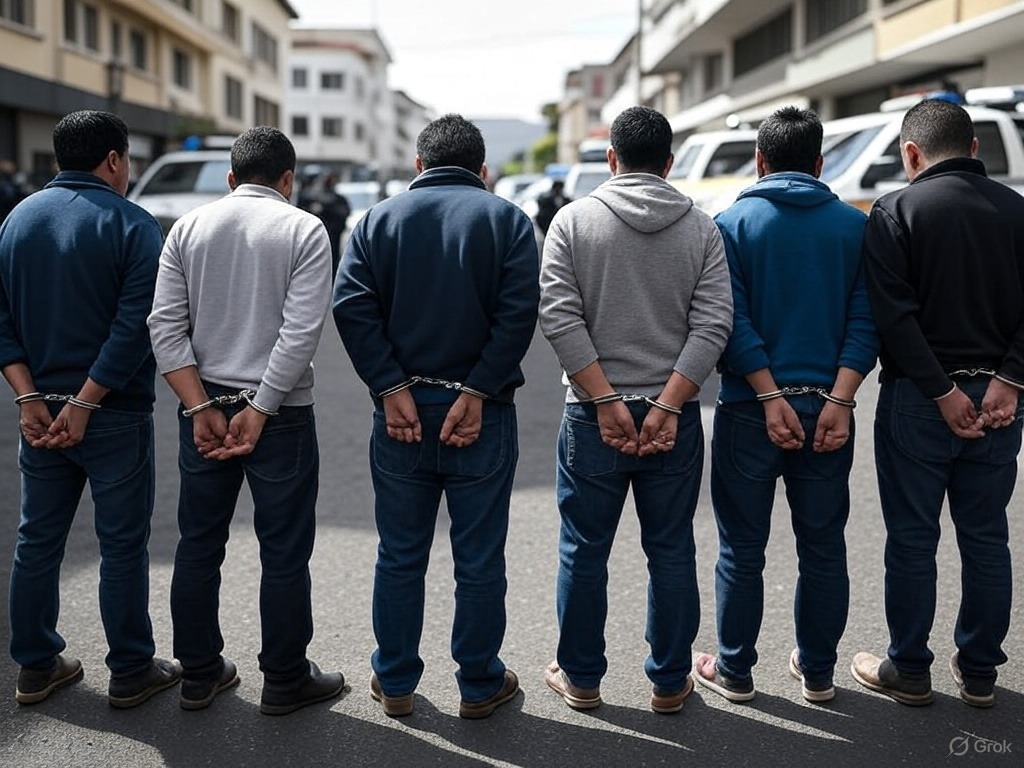 Cinco personas fueron sentenciadas al ser halladas culpables de un secuestro.