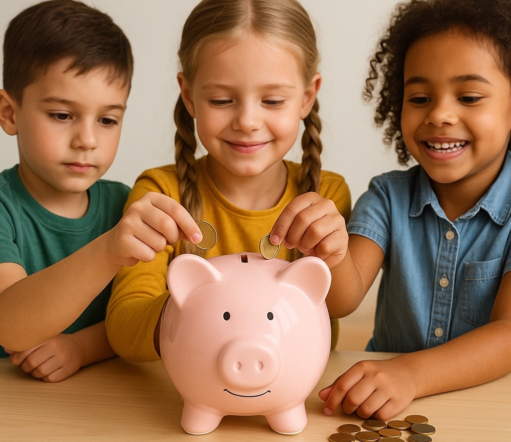 Los niños aprenden a diferenciar entre necesidades y deseos con métodos prácticos y visuales. FOTO: Inteligencia Artificial (ChatGPT).