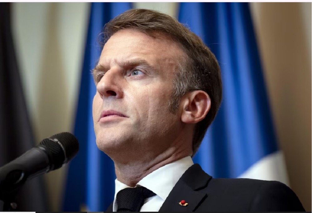 El presidente de Francia, Emmanuel Macron. FOTO: Europa Press.