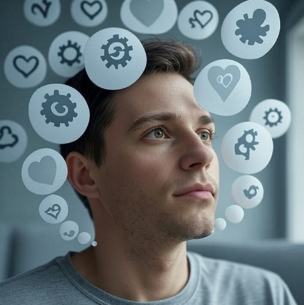 Metacognición: El poder de observar nuestra mente y sus riesgos. FOTO: Inteligencia Artificial.