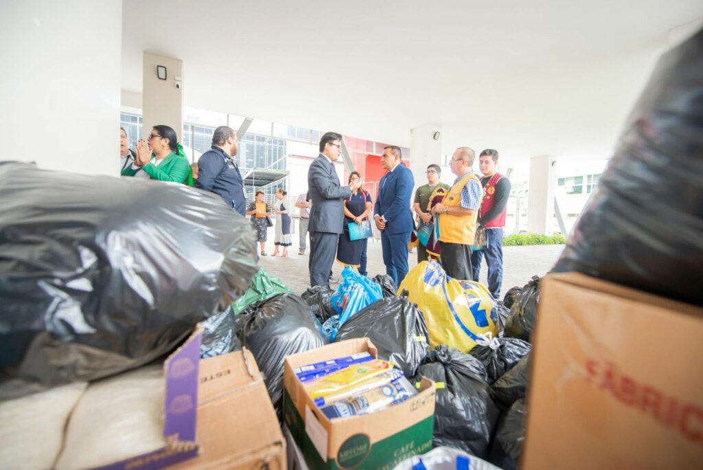 Municipio de Portoviejo atendió a más de 7.000 familias afectadas por el invierno.