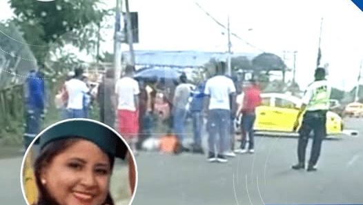 Mujer muere al ser impactada por camioneta cuando iba a tomar un bus, en El Guabo