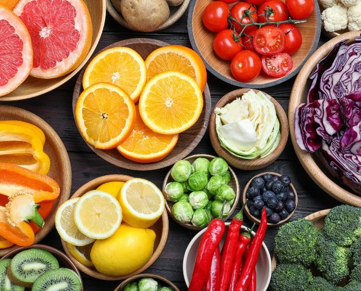 El kiwi y la naranja entre las frutas con más vitamina C
