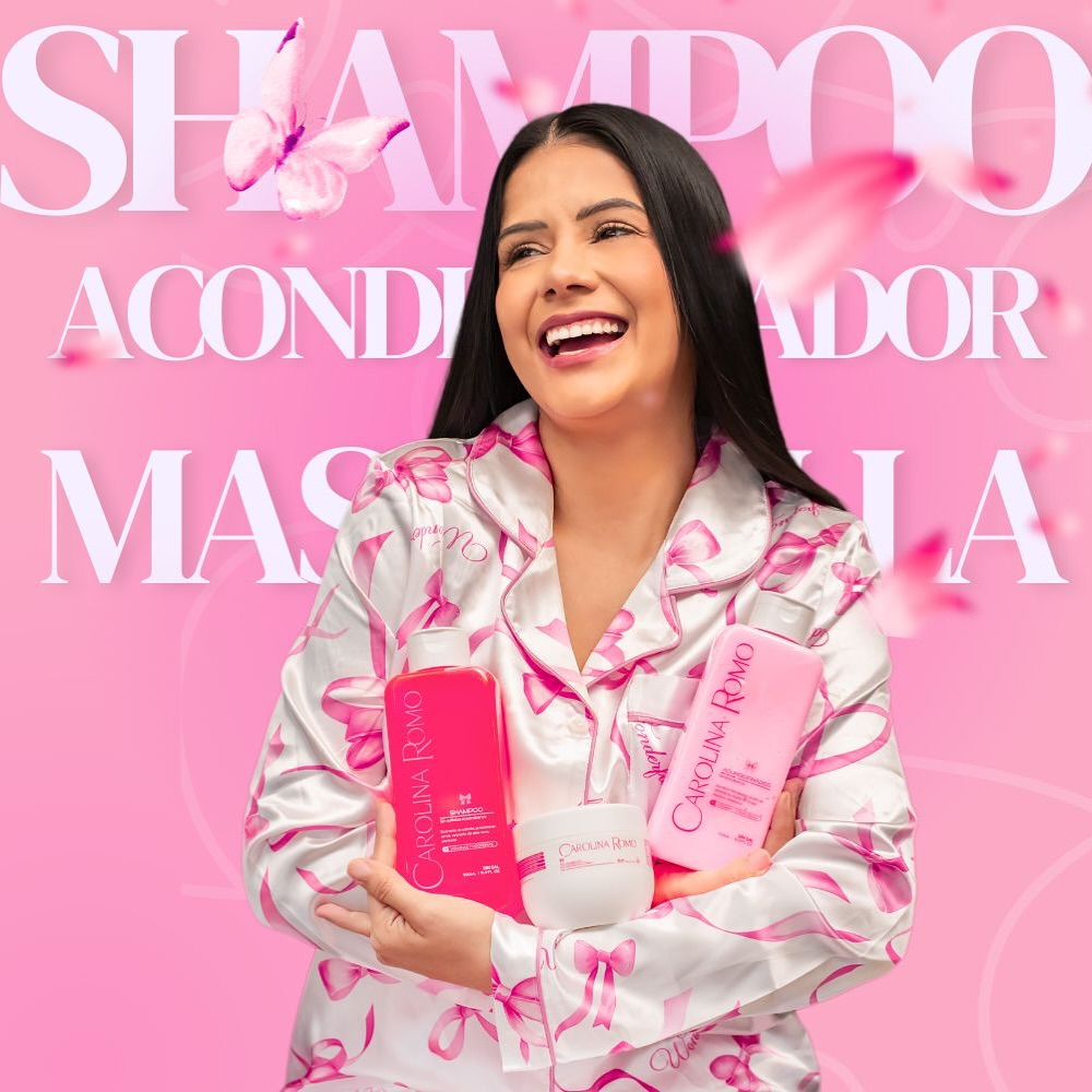 Carolina Romo lanza su línea capilar sin abandonar su faceta de creadora de contenido