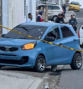 A David Isaac Yánez Velasco lo asesinaron en su carro. 