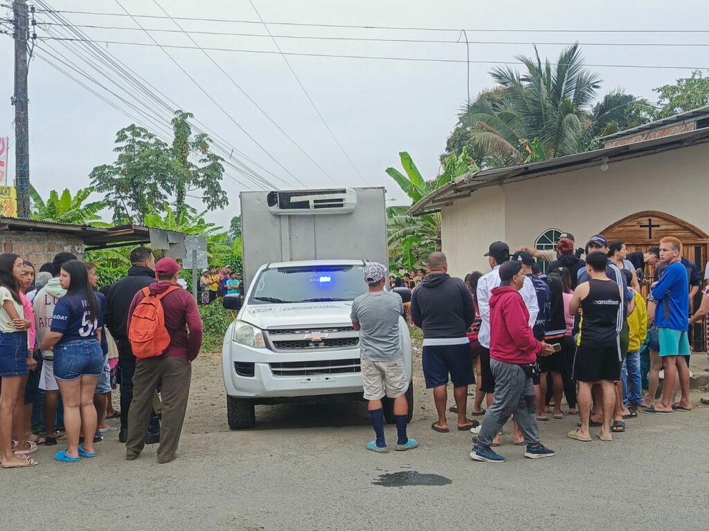 Asesinato en vía Portoviejo-Pachinche