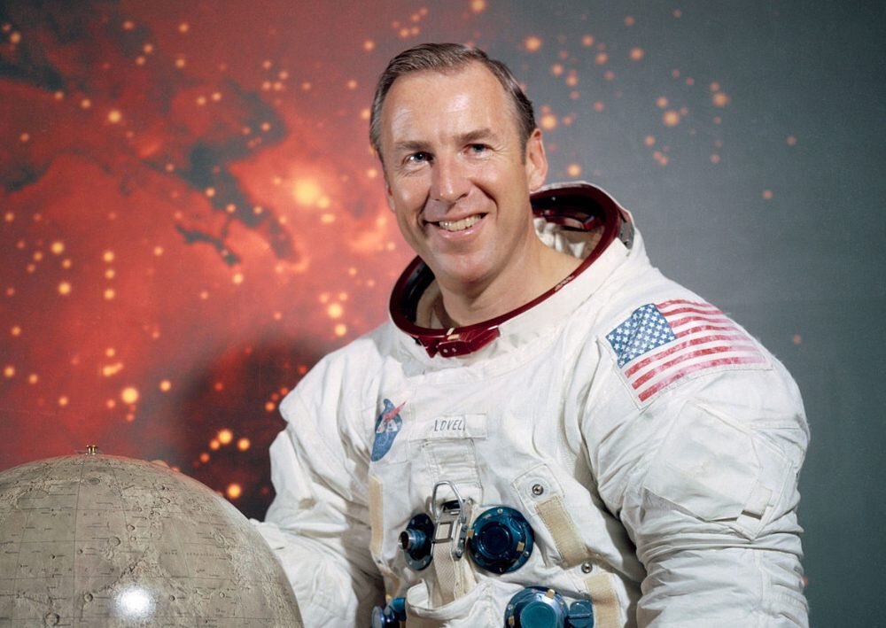 Astronauta Jim Lovell, héroe de la misión Apollo 13