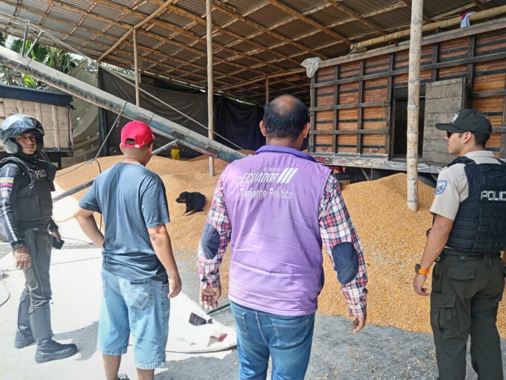 Autoridades coordinan 25 operativos en Manabí para el control de la comercialización de maíz amarillo duro