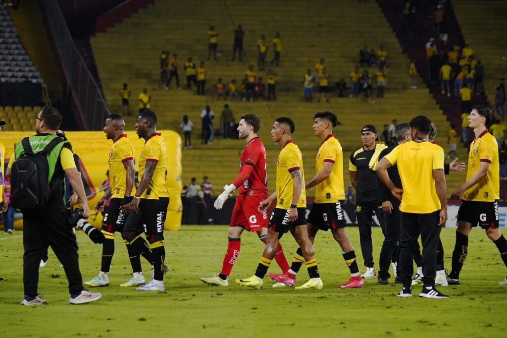 Barcelona SC perdió 0-2 ante Macará en la jornada anterior, que se jugó en el estadio Monumental. FOTO: API.