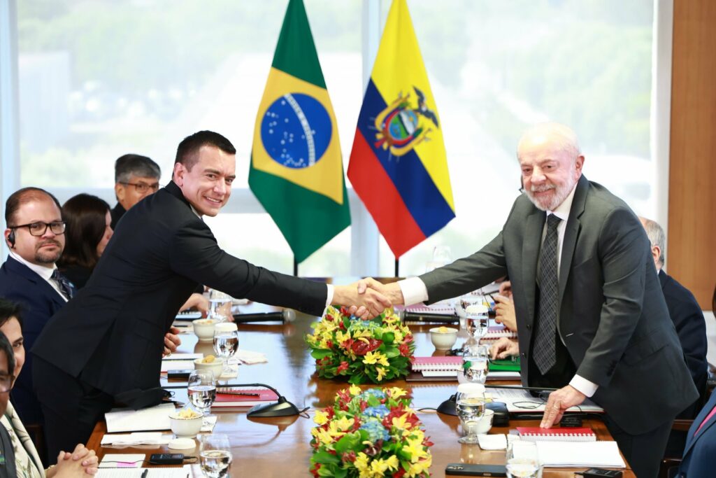 Brasil y Ecuador firman acuerdos bilaterales en agricultura e inteligencia artificial
