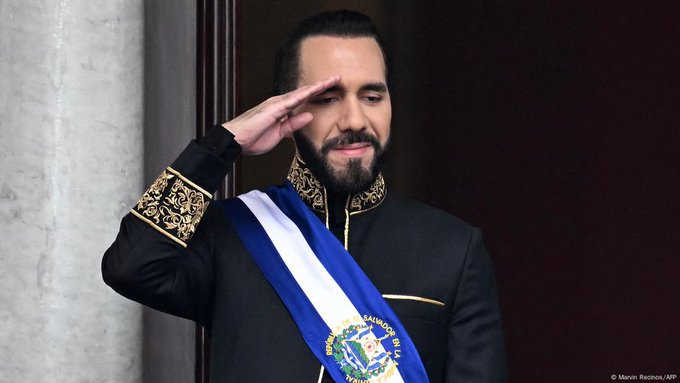 El presidente de El Salvador, Nayib Bukele,