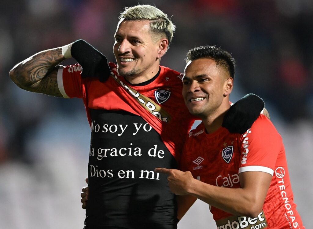 Carlos Garcés Acosta, delantero manabita marcó un gol en la goleada 3-0 de Cienciano sobre Los Chankas.