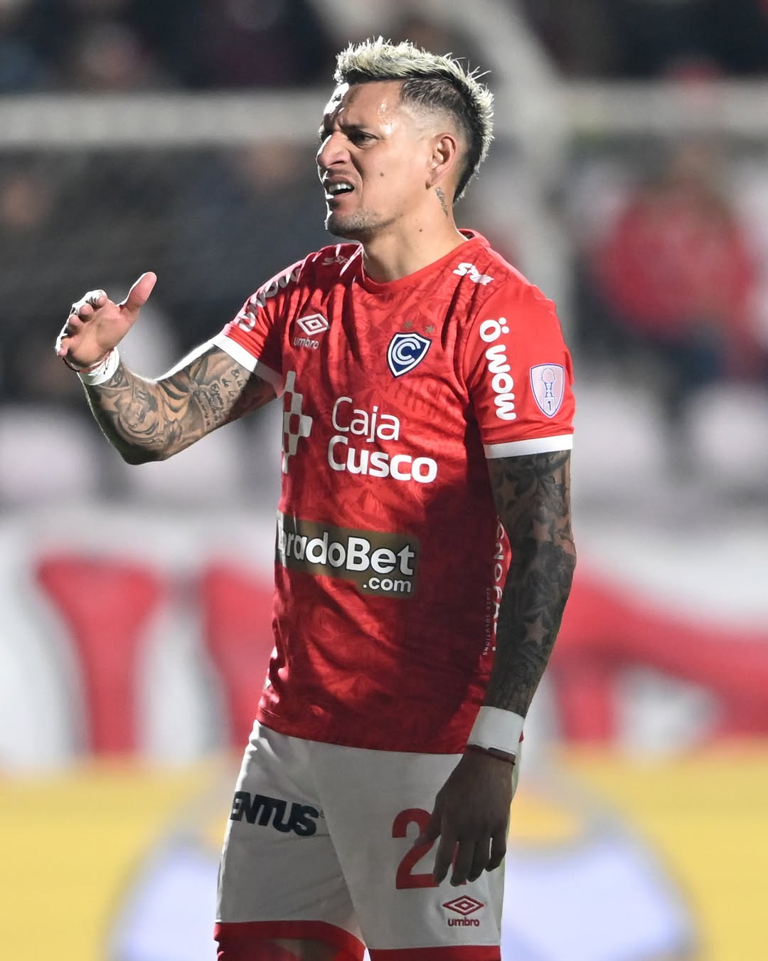 Carlos Garcés muestra su descontento por no poder acceder a la siguiente fase de la Copa Sudamericana.