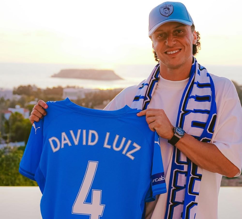 David Luiz regresa a Europa para reforzar la defensa del Pafos FC