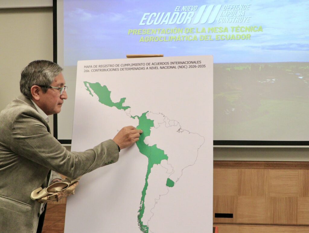 Ecuador establece una Mesa Técnica Agroclimática para la prevención de riesgos agrícolas