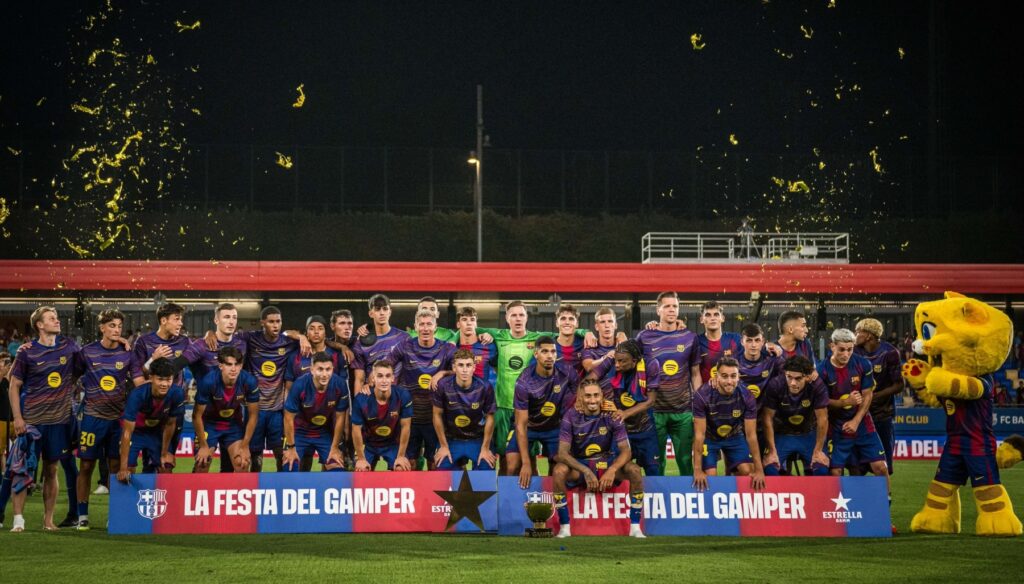 El FC Barcelona le facturó una 'manita' al Como (5-0) para recuperar el rrofeo Joan Gamper