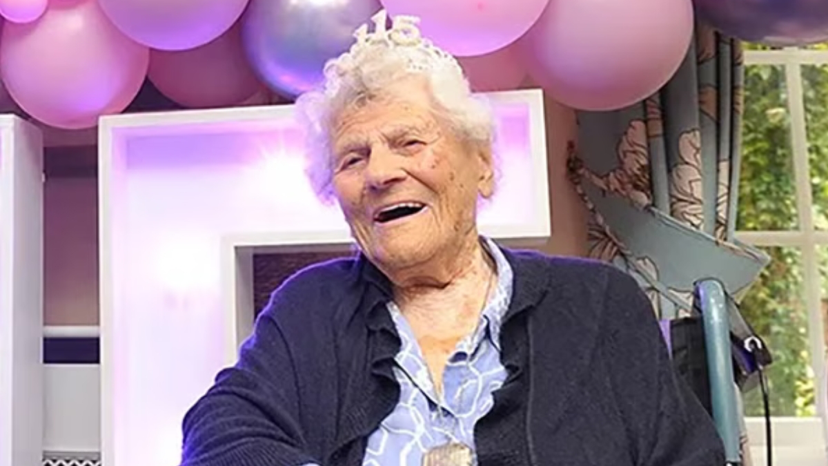 Ethel Caterham, la mujer más longeva del mundo, tiene 116 años, ¿cuáles son sus secretos para vivir tanto (Hallmark Luxury Care HomesFacebook)