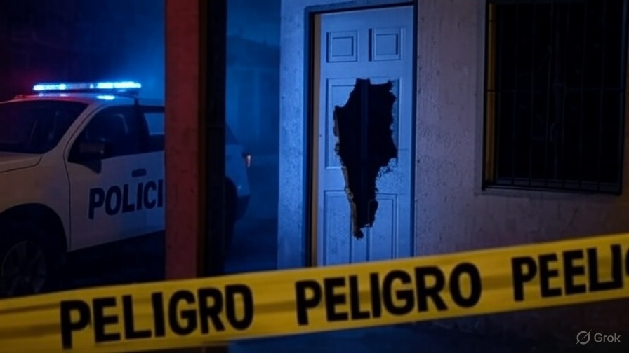 Explosión y balacera dejan dos hermanos muertos en Machala (Imagen generada por IA)