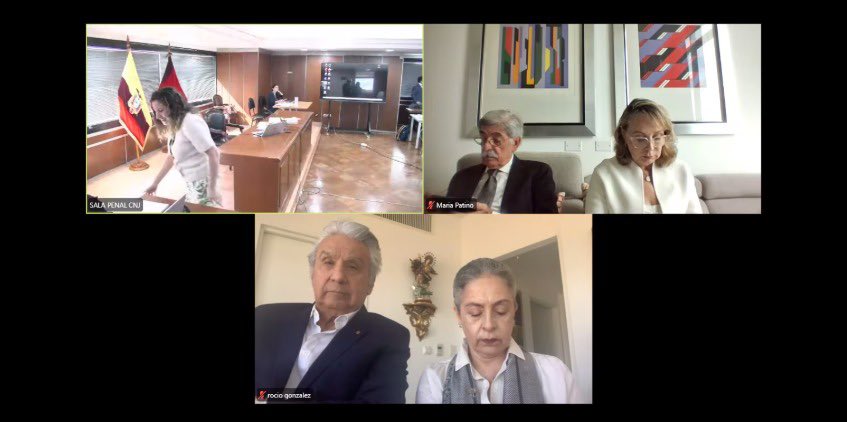 Fiscalía pide validar proceso en caso Sinohydro contra Lenín Moreno y otros 24 acusados