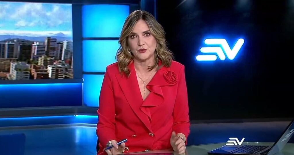 Gabriela Baer se despide de Ecuavisa tras 25 años de trayectoria periodística