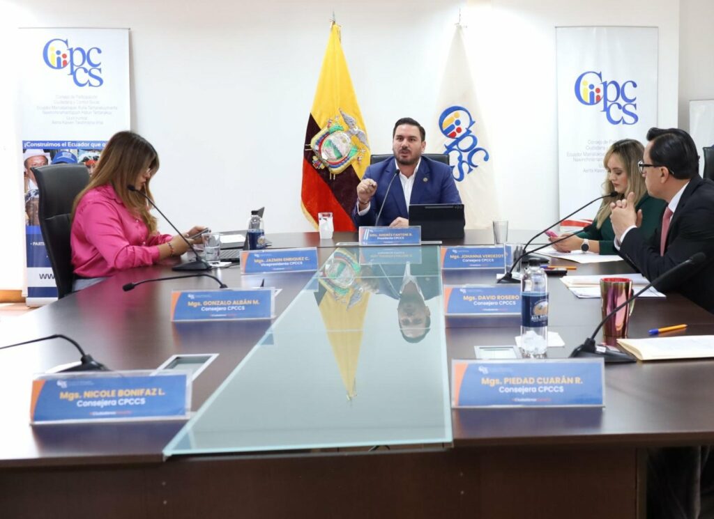 Ciudadanos podrán impugnar a candidatos al Consejo de la Judicatura desde este viernes 8 de agosto. FOTO: @CpccsEc.