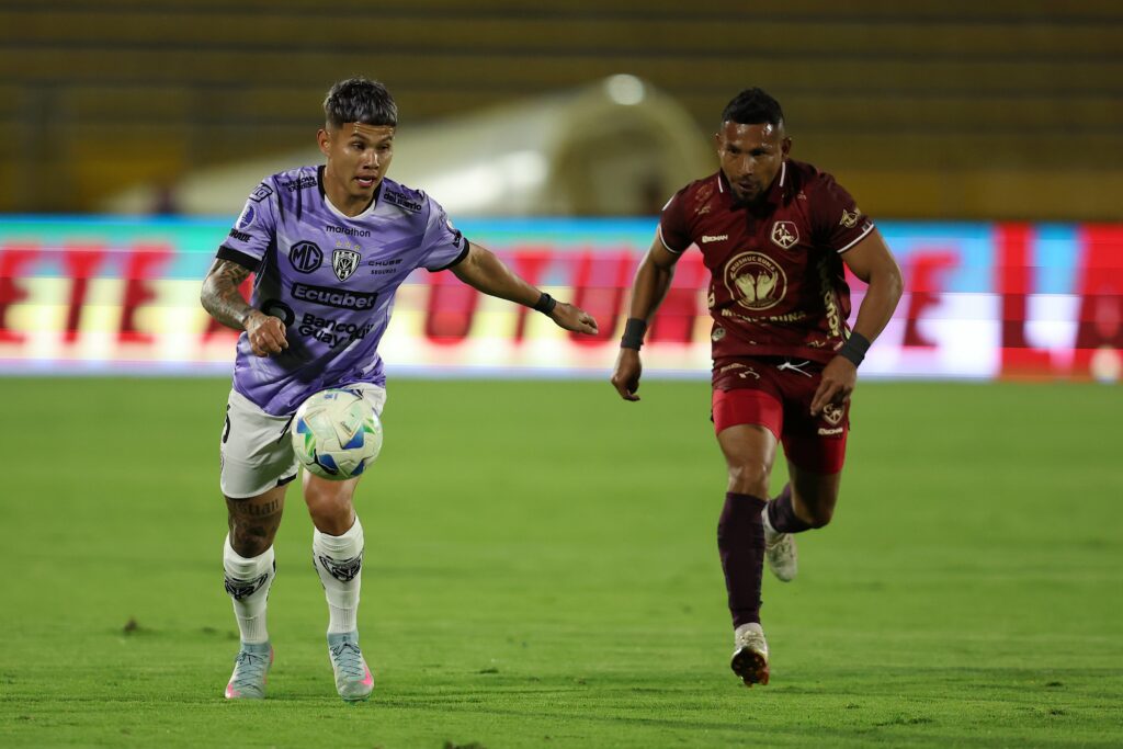 Mushuc Runa sorprendió, pero cayó en penales ante Independiente del Valle en la Copa Sudamericana. FOTO: @Sudamericana
