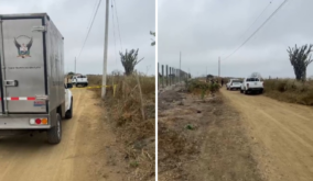 Hallan un hombre sin vida en un camino de tierra del cantón Montecristi