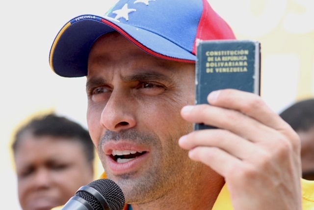 Henrique Capriles asegura que quienes defienden una invasión estadounidense no viven en Venezuela