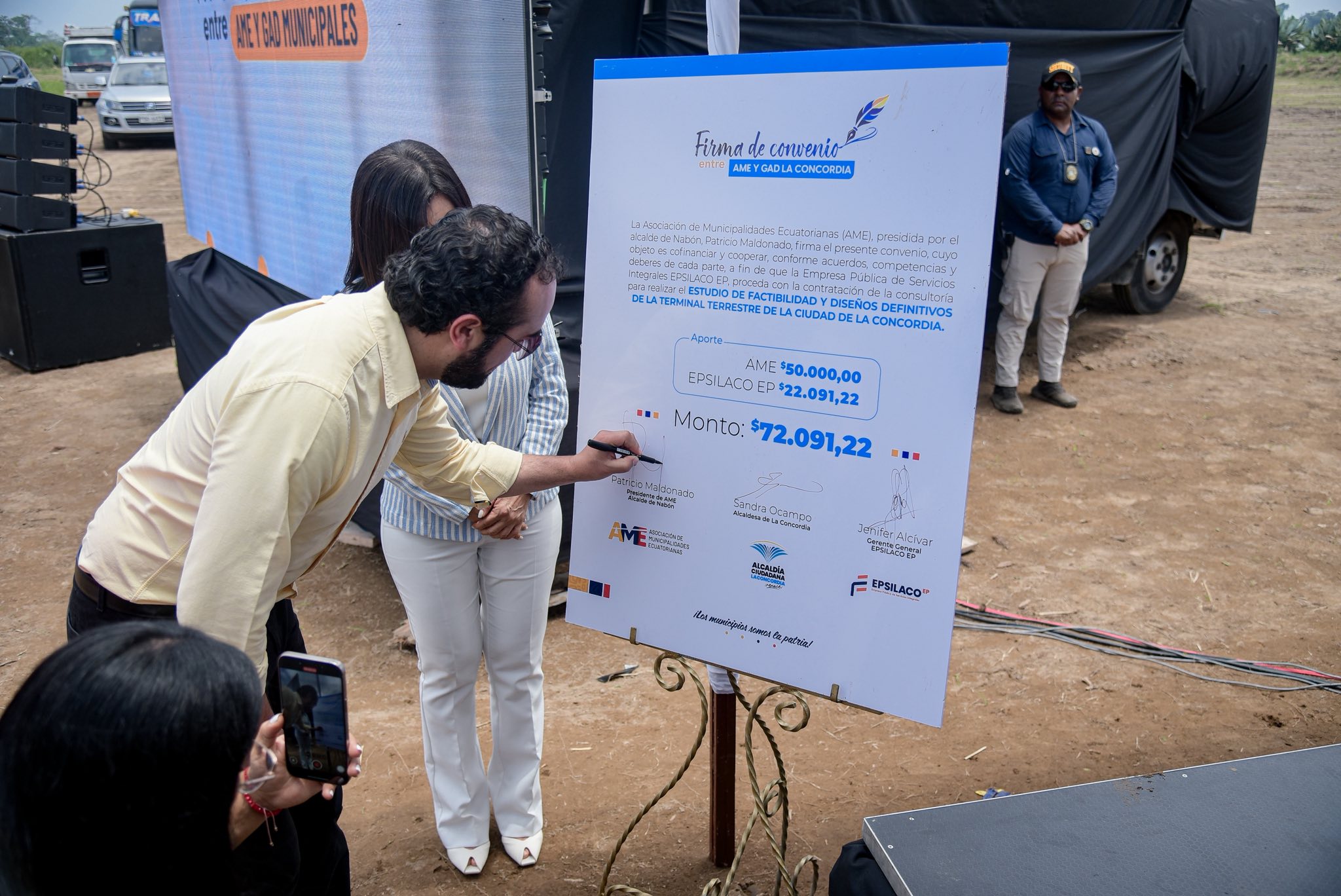 Inicia proceso para diseñar la nueva terminal terrestre de La Concordia