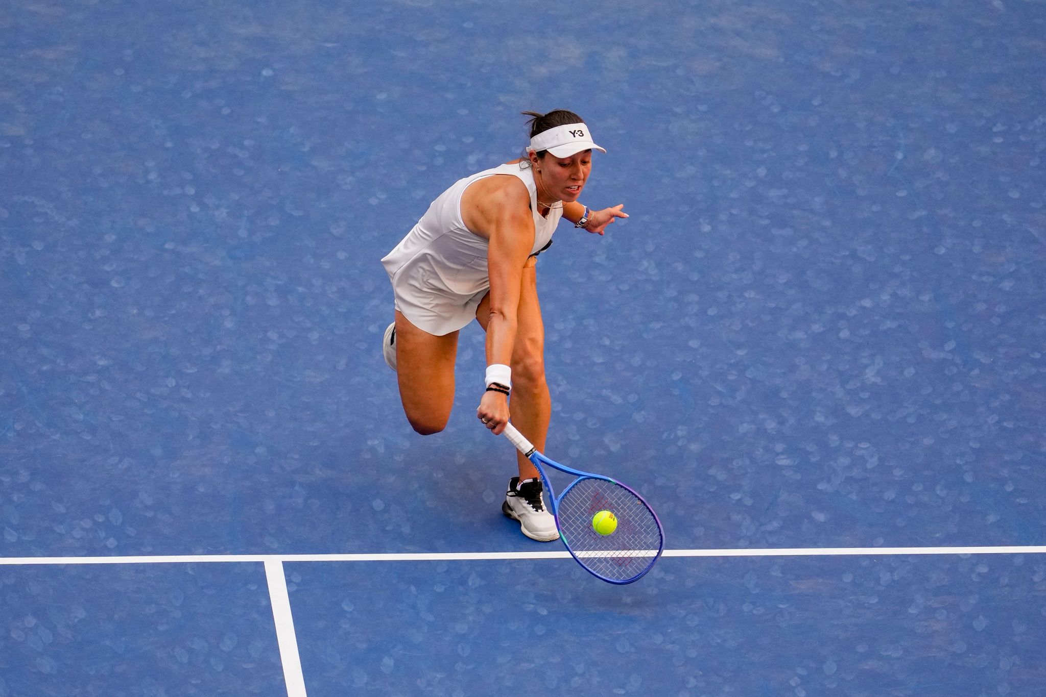 Jessica Pegula se enfrentará este viernes a Victoria Azarenka (Foto Carlos Saavedra)