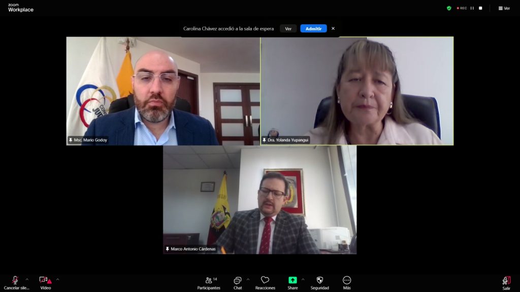 Jueza de Chimborazo suspendida por tres meses sin sueldo, investigada por presunta corrupción