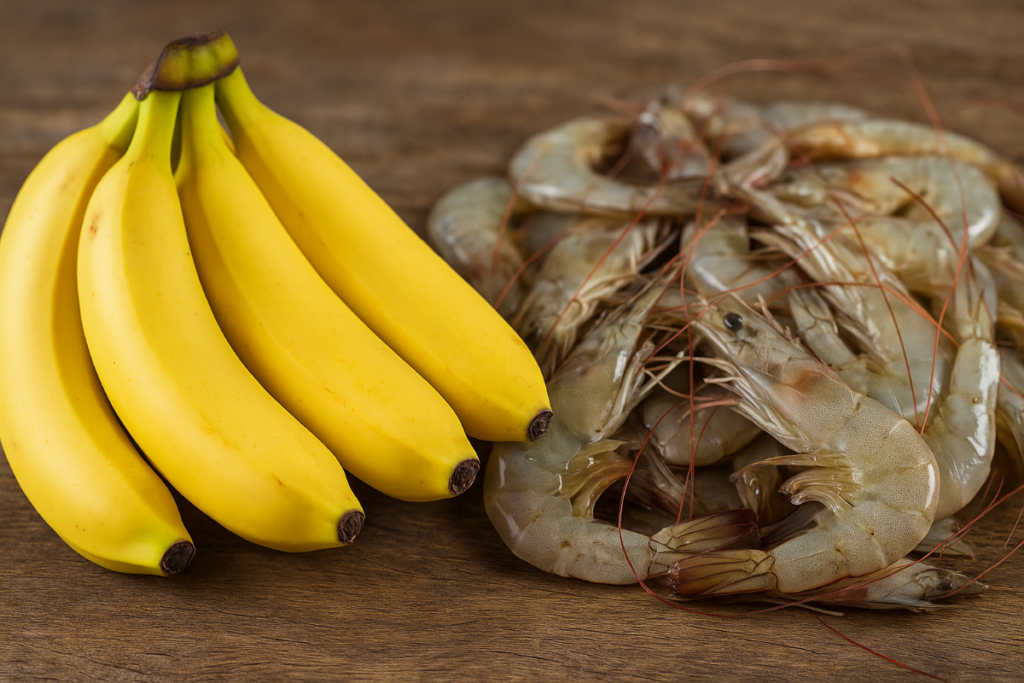 La suspensión de exportaciones de camarón fue impuesta el 9 de diciembre de 2024, mientras que la restricción para el banano, el 6 de marzo de 2019.