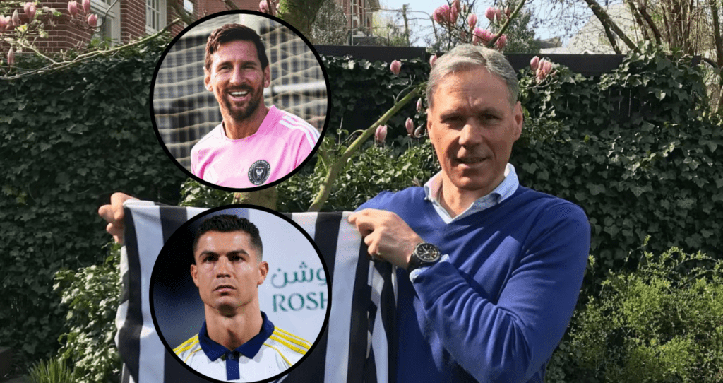 Marco Van Basten excluye a Lionel Messi y Cristiano Ronaldo de su lista histórica