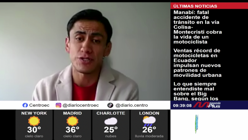 Marco de la Cruz: "El Verano legislativo en Ecuador hace que los jóvenes se empoderen"