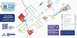 Metro de Quito ampliará su horario por el festival de luces 'Quito Luz de América'