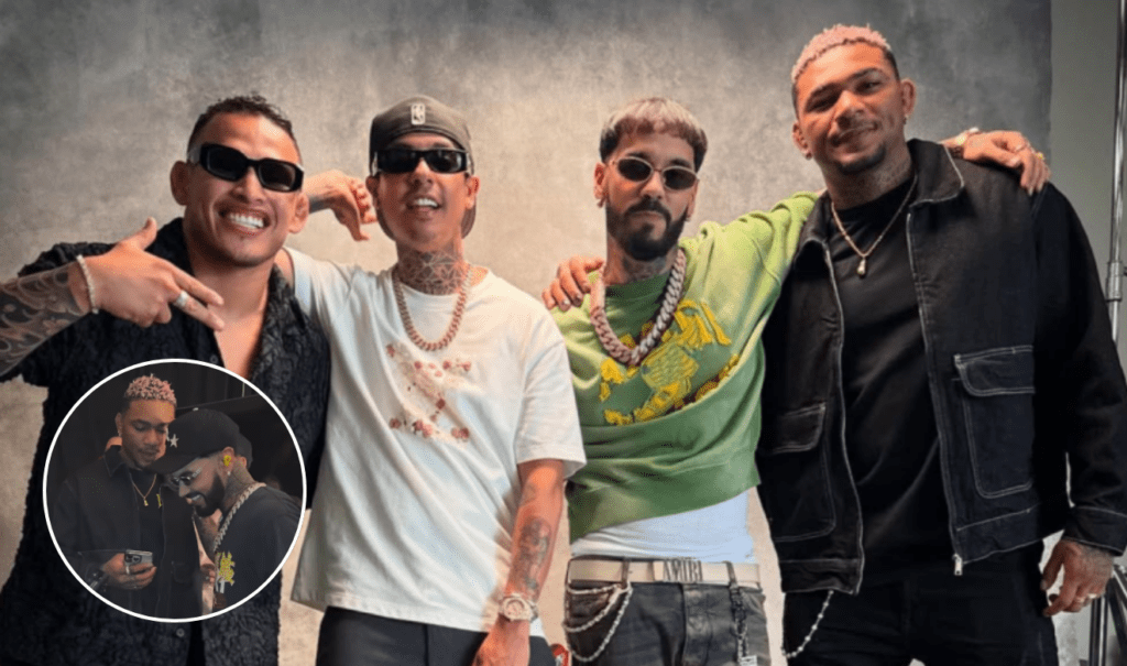 Michael Morales y Anuel AA se reúnen tras un concierto en México ¿Qué sucedió