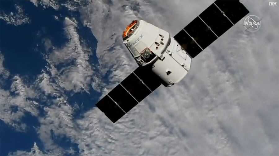 Nave Dragon de SpaceX llega a la estación espacial con suministros y ciencia innovadora