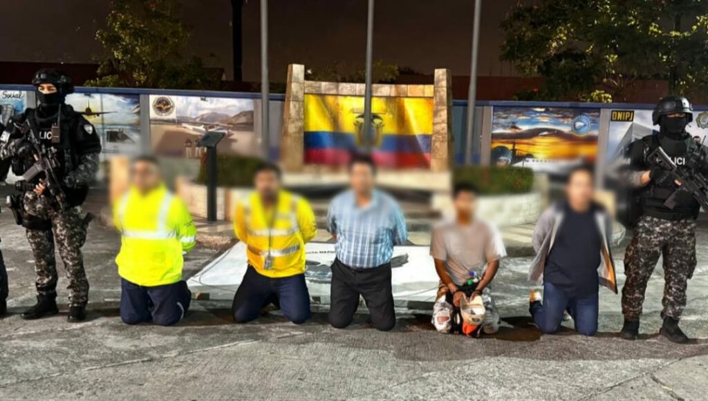 Operativo Ares 32: Policía Nacional decomisa más de una tonelada de cocaína en Guayaquil