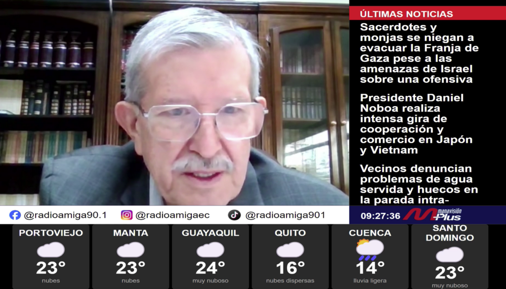 Óscar Ayerve, consejero suplente del CPCCS denuncia la reincorporación ilegal de David Rosero a la institución