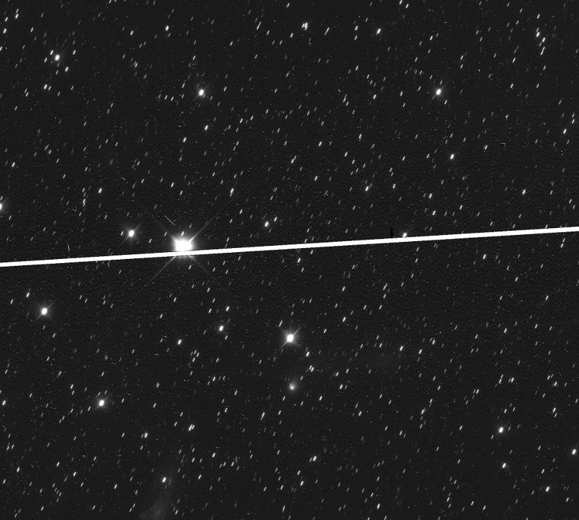 Imagen del cometa interestelar 3I-ATLAS