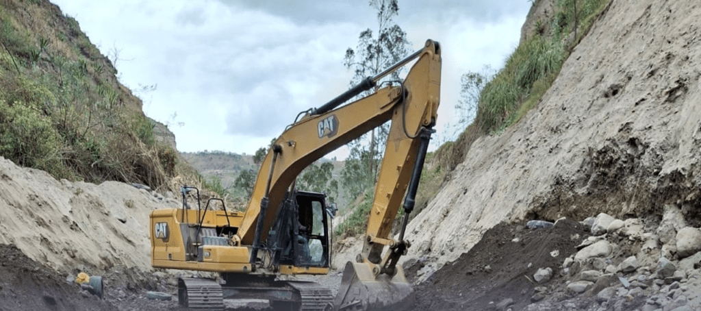 Paso Lateral de Ambato: Ministerio de Transporte y Obras Públicas interviene talud con inversión de $1.2 millones