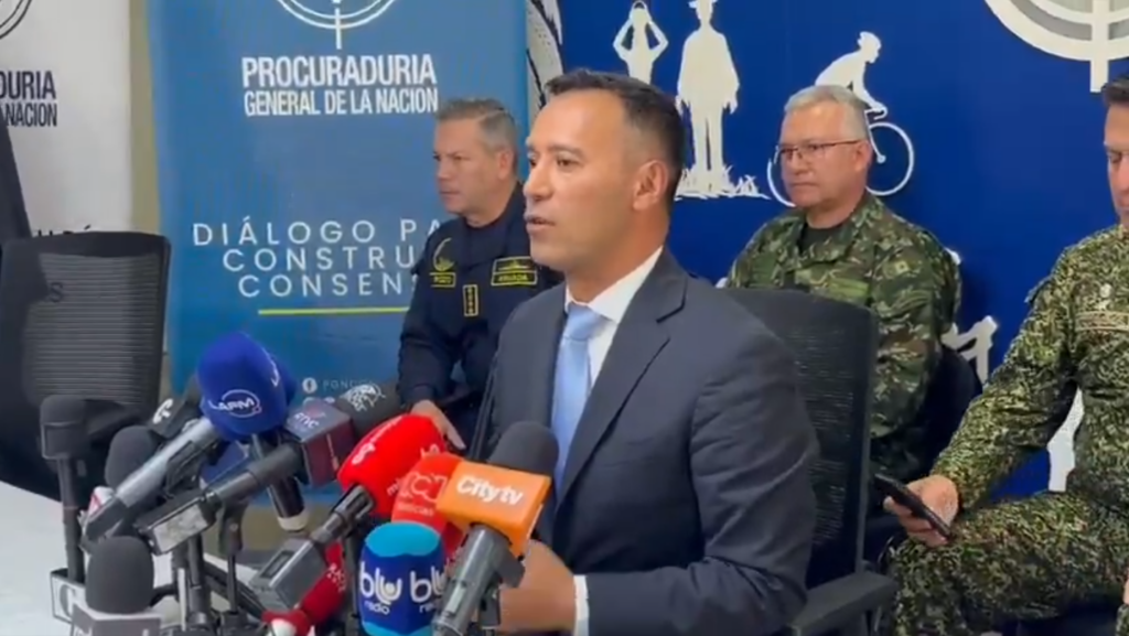 Pedro Sánchez, ministro de Defensa de Colombia