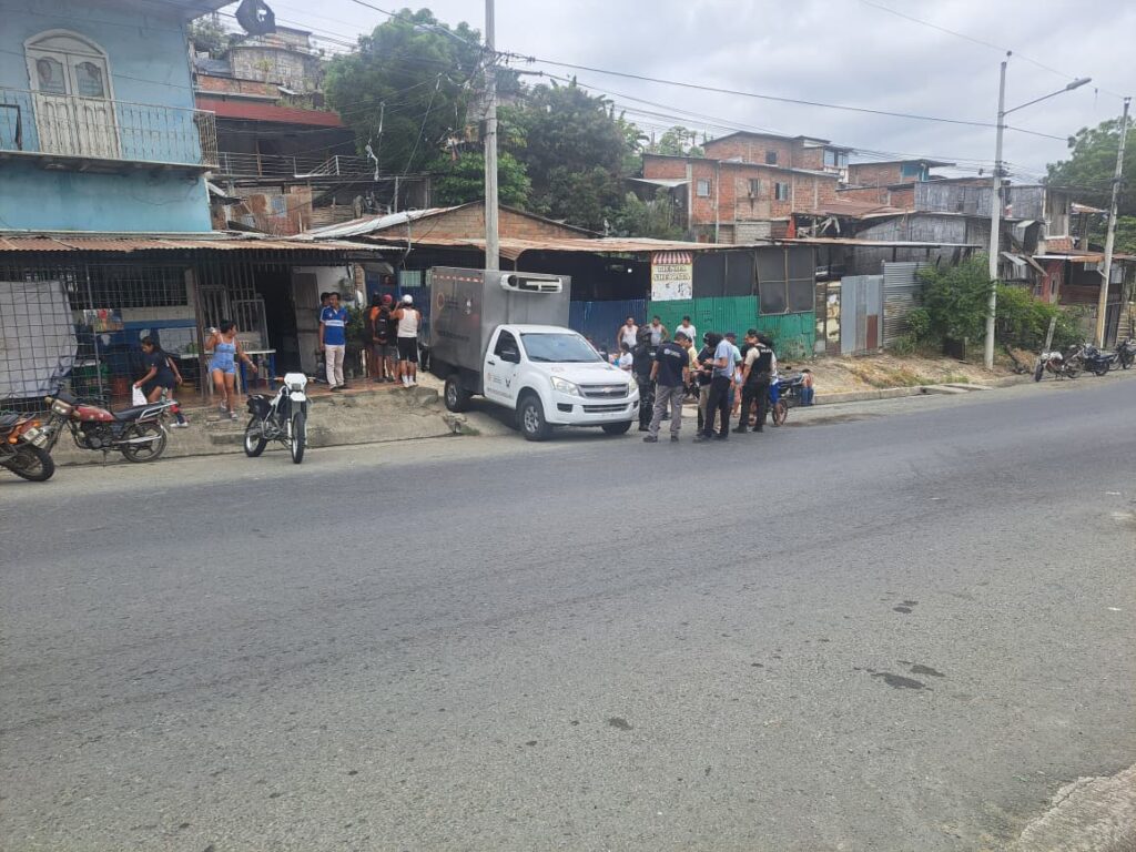 Portoviejo Hombre fue asesinado por sicarios mientras se dirigía a una tienda
